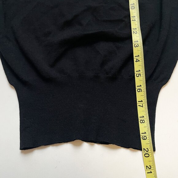 Alaia Paris Virgin Wool Sleeveless Knit Top Black Size FR 40 US 8 - Picture 7 of 7